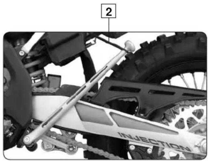 Sherco SE4.5iF (2010) - Rear brake - 1