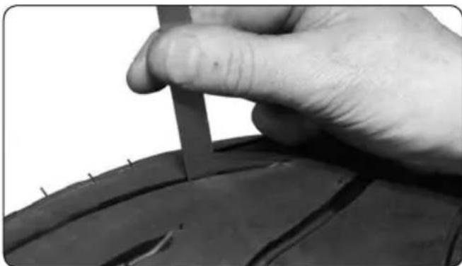 Sherco SE4.5iF (2010) - Tire wear and damage - 1