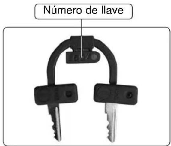 Número de llave