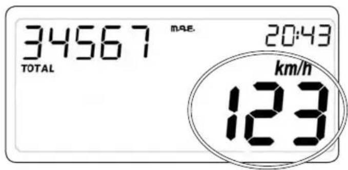 34567 TOTAL mae. 20:43 km/h 123