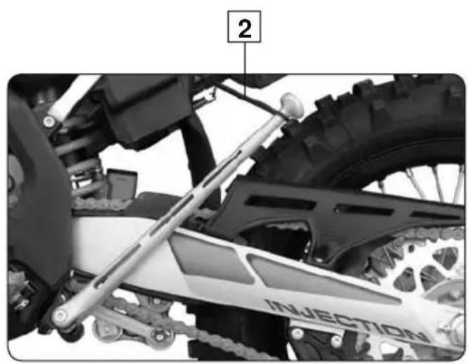 Sherco SE2.5iF (2009) - Frein à pied - 1