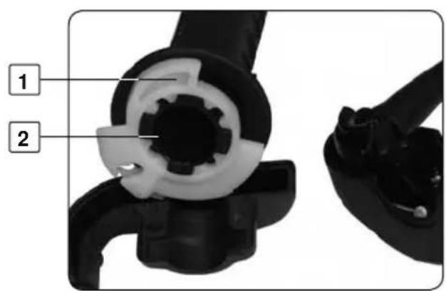Sherco SE2.5iF (2009) - Clutch lever adjustment - 1