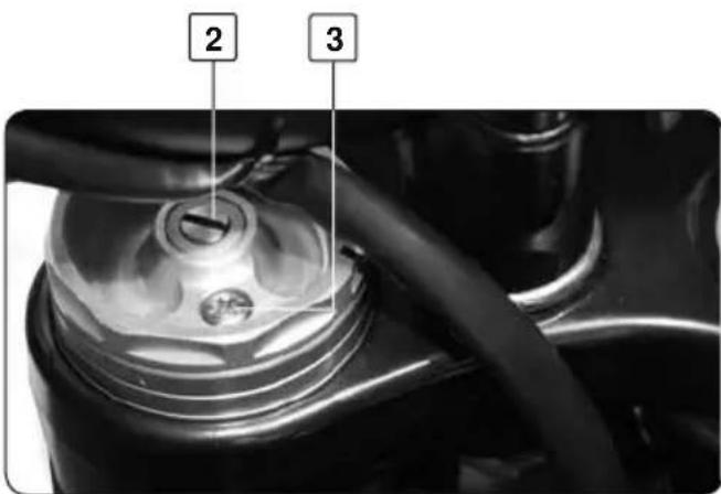 Sherco SE2.5iF (2009) - Standard adjustment: - 1