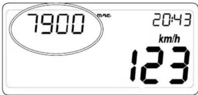 Sherco SE2.5iF (2009) - HPERC function Operating Time (hours) - 1