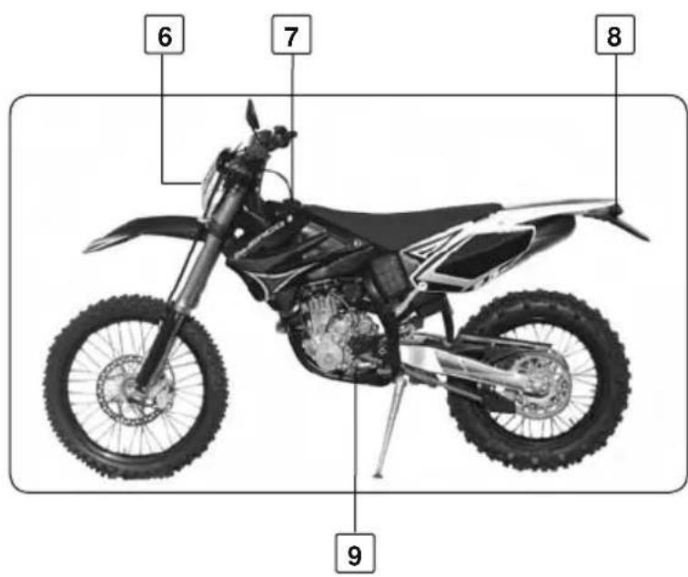 Sherco SE2.5iF (2009) - VEHICLE DESCRIPTION - 2
