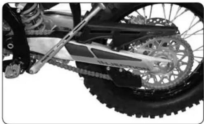 Sherco SE2.5iF (2009) - TENSION DE LA CADENA - 1