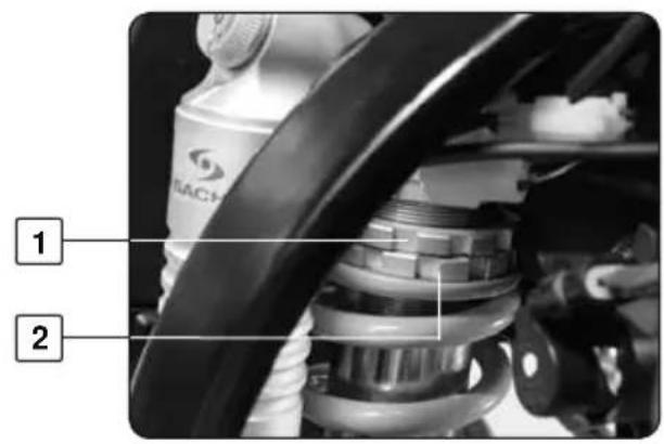 Sherco SE2.5iF (2009) - Checking play in link rods - 1