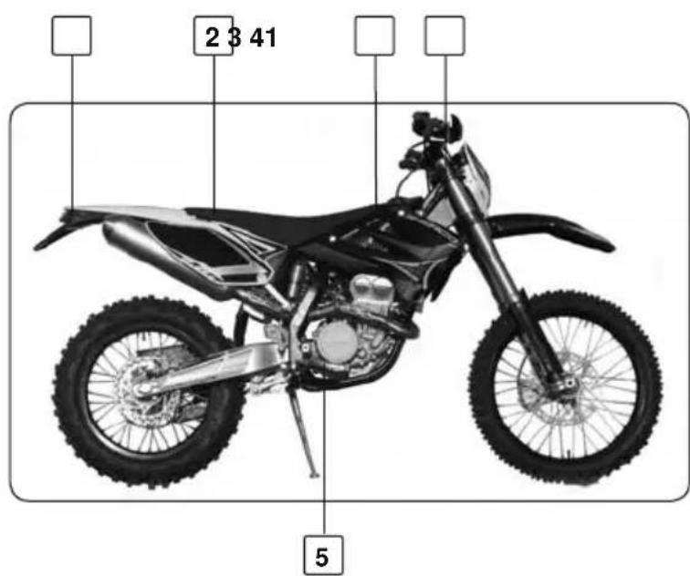 Sherco SE2.5iF (2009) - VEHICLE DESCRIPTION - 1