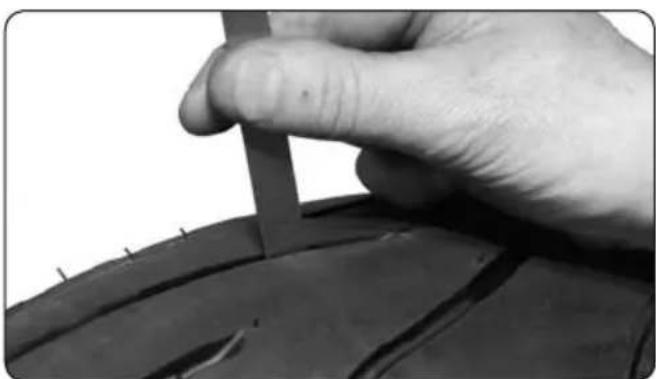 Sherco SE2.5iF (2009) - Tire wear and damage - 1