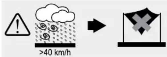 ! >40 km/h
