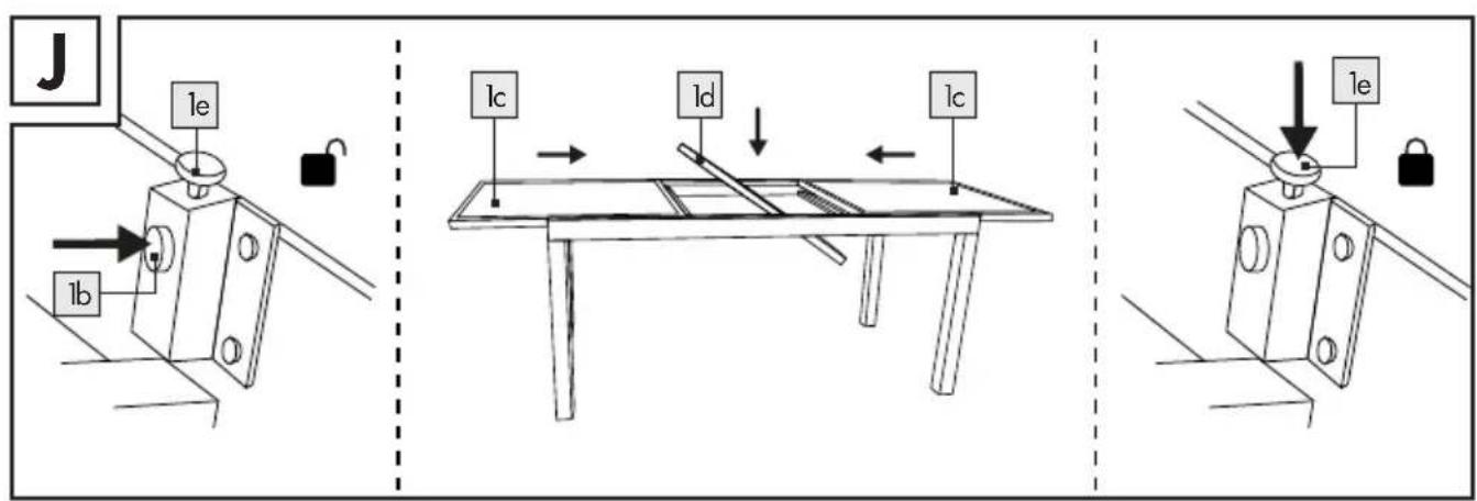 FLORABEST HG05826 - MESA DE ALUMINIO PARA JARDÍN - 10