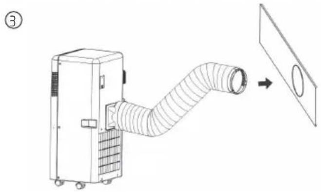 BEKO BP209C - B) Window kit installation - 4