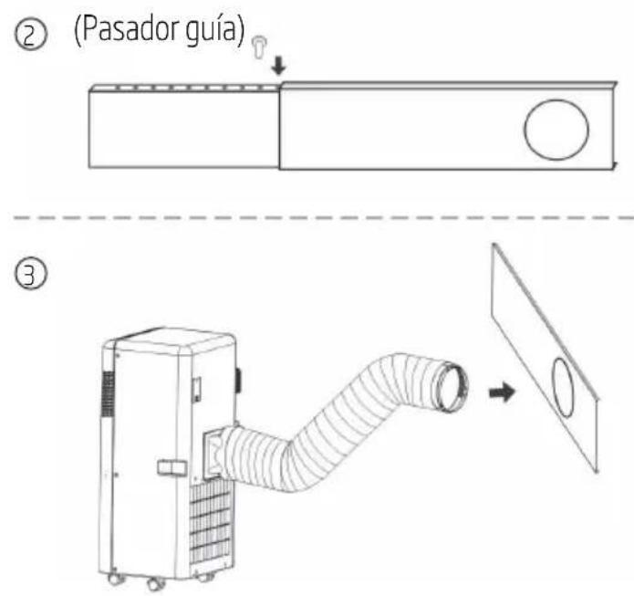 BEKO BP209C - B) Instalación del Conjunto de la ventsa - 3