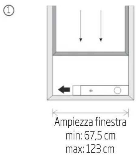 BEKO BP209C - B) Installazione del kit per finestra - 1