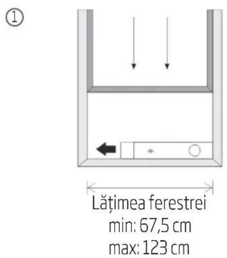 BEKO BP209C - B) Instalarea kitului pentru fereastră - 1