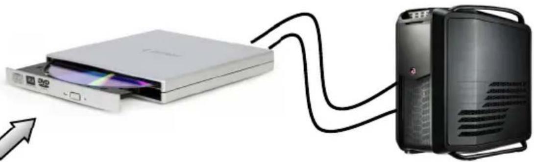 Gembird DVDUSB02SV - DVD-USB-02 EXTERNAL USB DVD DRIVE - 3