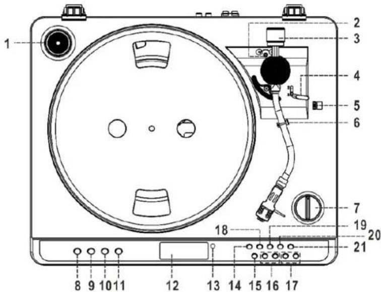 Soundmaster PL979 - VISTA DALL'ALTO - 1