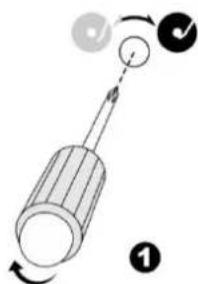 Soundmaster PL979 - Uitlijing van de stoppositie van de toonarm - 1