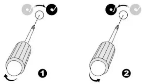 Soundmaster PL979 - Allineamento della posizione di arresto del braccio - 1