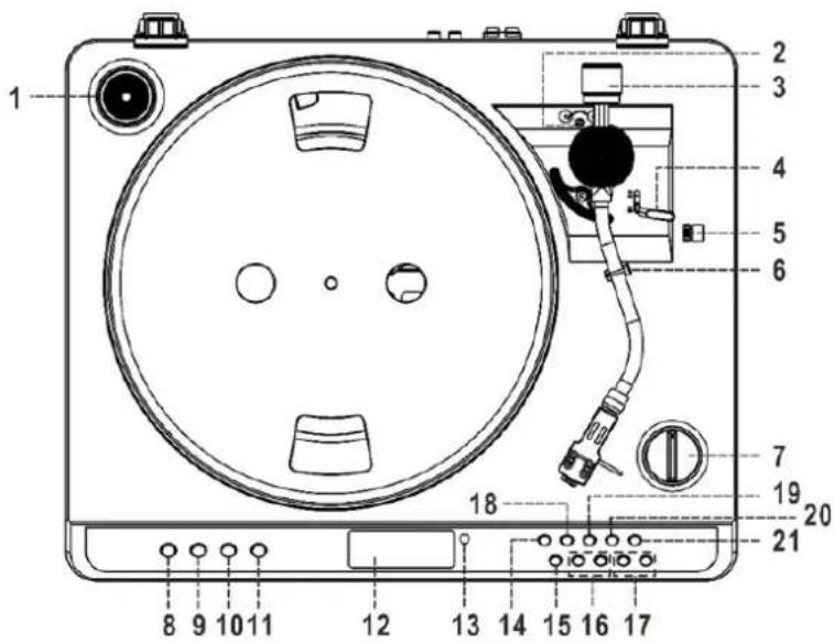 Soundmaster PL979 - DRAUFSICHT - 1