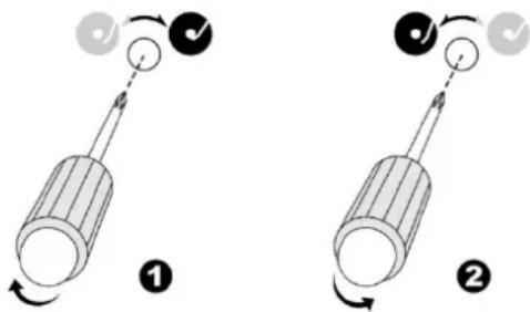 Soundmaster PL979 - Justering av stoppeposisjonen til tonearmen - 1