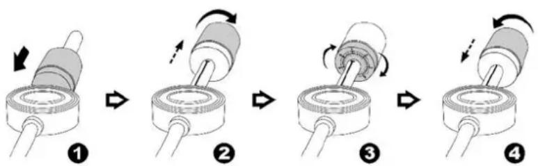 Soundmaster PL979 - INSTALLATION OF THE COUNTER WEIGHT - 1