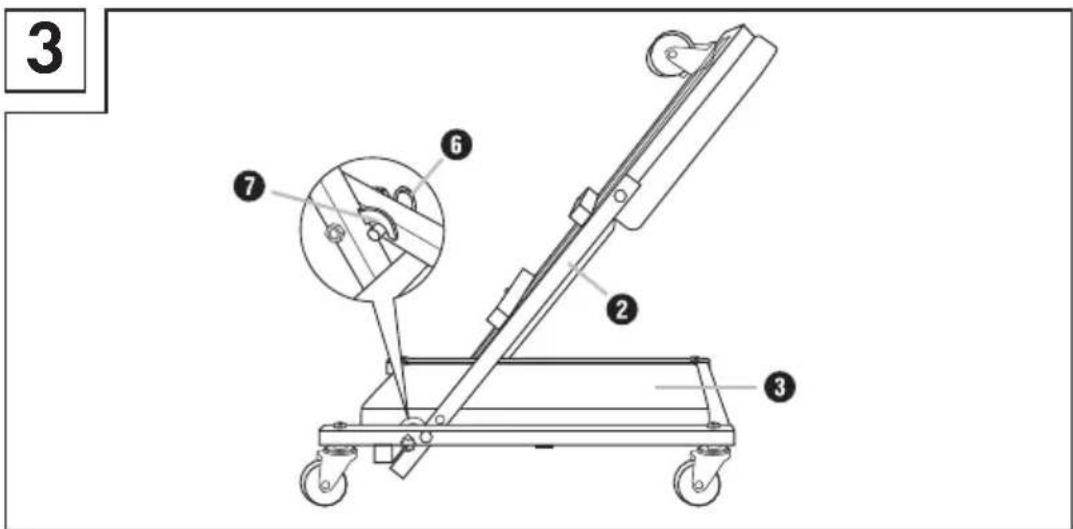 POWERFIX IAN 322310 - Transformation de la planche à roulettes en tabouret - 1