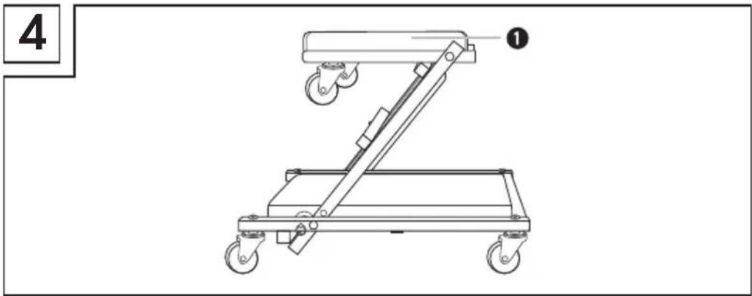 POWERFIX IAN 322310 - Umbau vom Rollbrett zum Hocker - 2