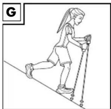 CRIVIT IAN 373915 - • Marcher en travers (Fig. E) - 1