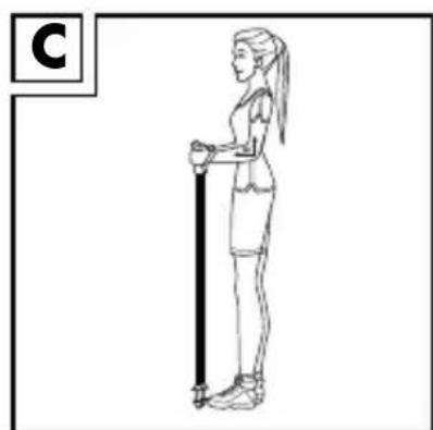 CRIVIT IAN 373915 - • Laufen auf ebenem Untergrund (Abb. C/D) - 1
