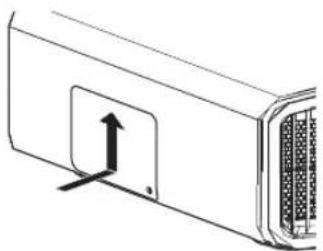 JVC DLANP5 - Fixez le couvercle de lampe - 1