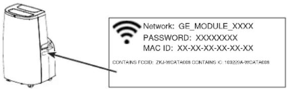 GE APCA10YBMW - Fonction Wi-Fi Connect de GE Appliances (clients aux États-Unis) - 1