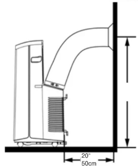 GE APWA14YBMW - Connect Exhaust Hose to the Window Panel - 2