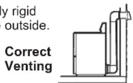 GE Profile PTD70EBSTWS - Venting the Dryer - 1