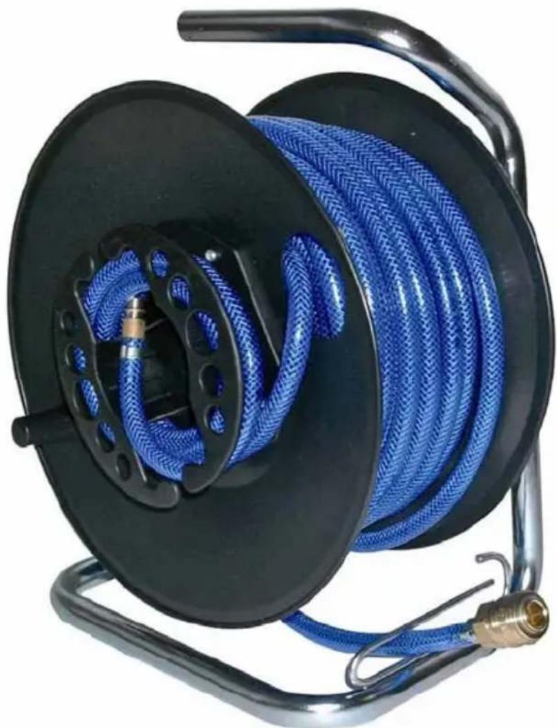POWERFIX IAN 64584 - Enrolador de mangueira de ar comprimido - 1