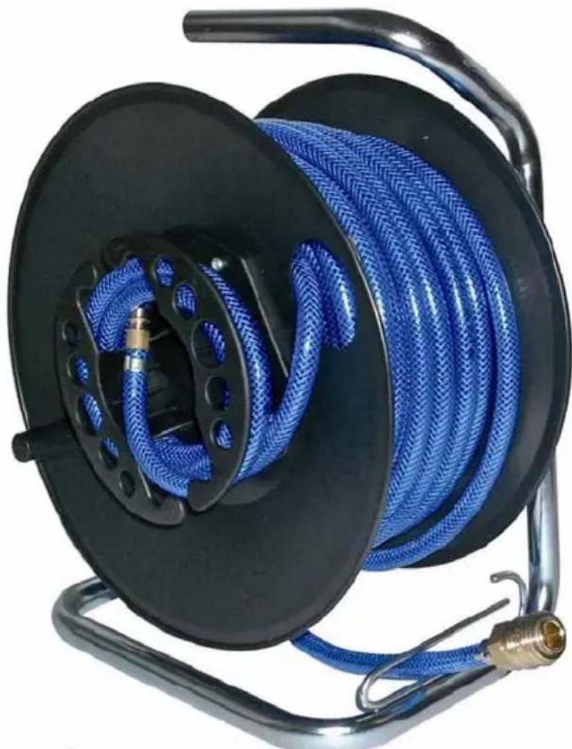 POWERFIX IAN 64584 - Compressed air hose drum - 1