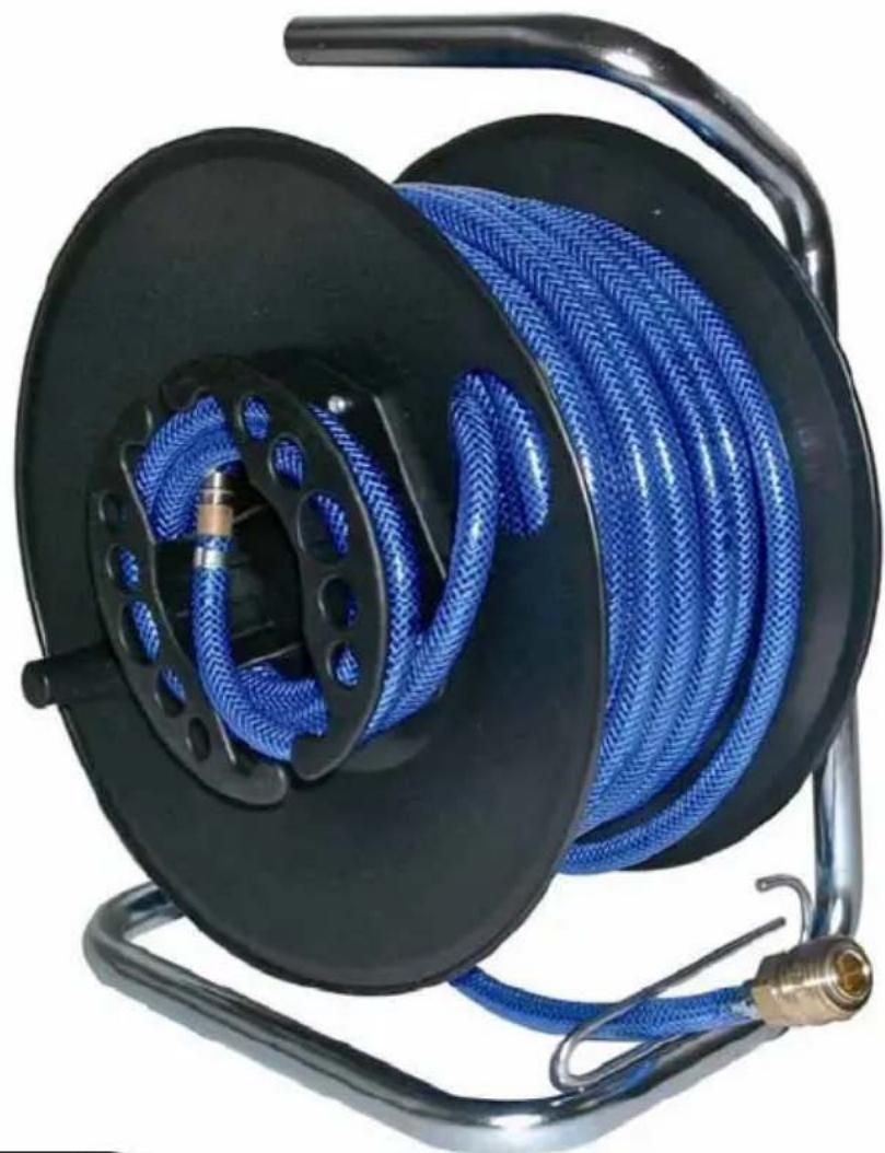 POWERFIX IAN 64584 - Tambor para manguera de aire comprimido - 1