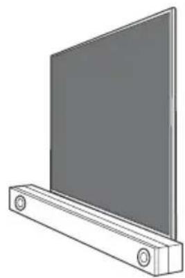 SONY KD50X81K - ■ Alternatif (Masa Üstü Sehpası üzerinde) - 1