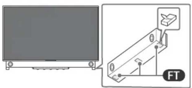 SONY KD50X81K - ■ Alternate (on the Table-Top Stand) - 2