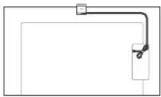 SONY KD50X81K - İsteğe Bağlı Kamera ve Mikrofon Ünitesi Kablo Yönetimi - 1
