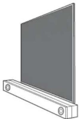 SONY KD50X81K - ■ Alternate (on the Table-Top Stand) - 1
