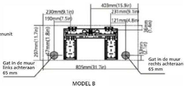 QLIMA SC6126 - AFMETENG VAN DE BEVESTIGINGSPLAAT - 5