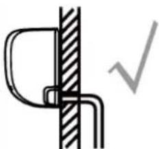 QLIMA SC6126 - NOTE ON DRAIN HOSE PLACEMENT - 1