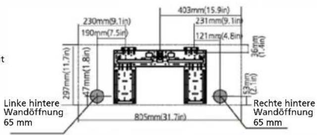 QLIMA SC6126 - ABMESSAGENGEN MONTAGEPLATTE - 5