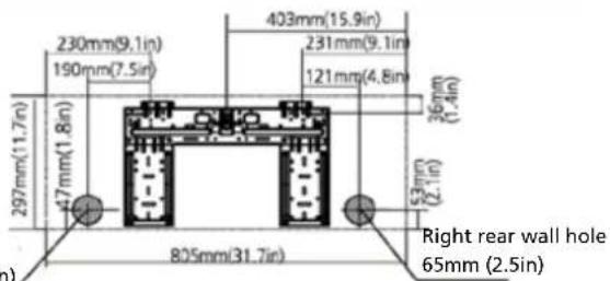 QLIMA SC6126 - MOUNTING PLATE DIMENSIONS - 5