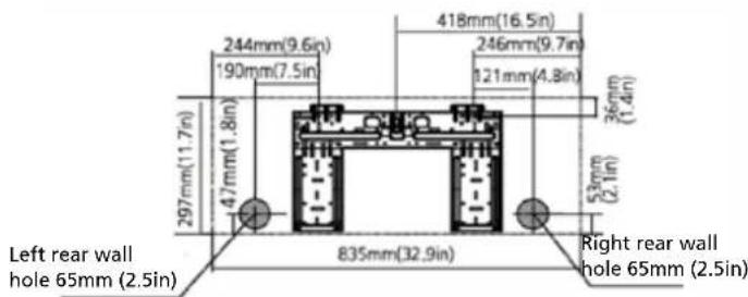 QLIMA SC6035 - MOUNTING PLATE DIMENSIONS - 6
