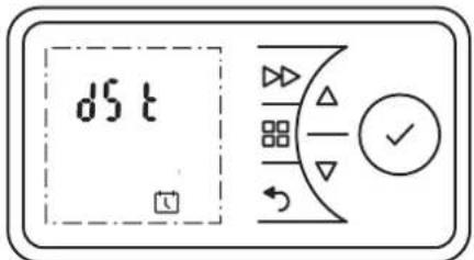 DIMPLEX PLX150E - Umstellung Sommer-/ Winterzeit - 2