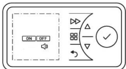 DIMPLEX PLX075E - Przycisk Audio - 2