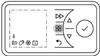 DIMPLEX PLX075E - Heizbetrieb einschalten/ausschalten - 1