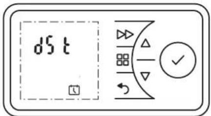 DIMPLEX PLX075E - Przelaczanie.między czasem letnim a zimowym - 2